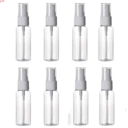 Free shipping! 50pcs/lot 30 ml Plastic spray bottle small plastic Refillable water bottle, 30ml Transparent Spray Bottlesgood qualtit