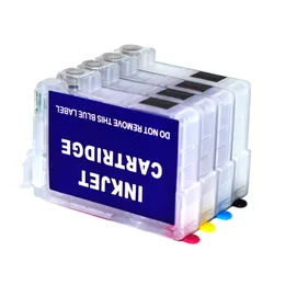 2 Sets/Lot.Empty,Printer WF3730 WF3733 WF2370 Refillable Ink Cartridge for Epson T702 T702XL,Wthout Chip