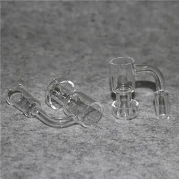 Rökning platta topp kvarts banger handgjorda gemensamma domlösa naglar med 10mm 14mm 18mm manlig famale för glas bong dab rig