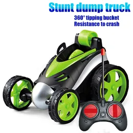 Stunt Tumble Car High-Speed Reverse RC Car 360 Rotating Remote Control Electric Car Kids Christmas Toys Gifts M140#