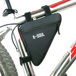Cykel Framram Topprör Bag Bike SaddlePouch Holder Panniers Outdoor Cykling Ridning Verktyg Väskor MTB Tillbehör