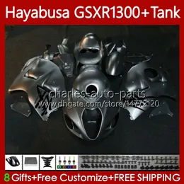 Fairings For SUZUKI Hayabusa GSXR-1300 GSXR 1300 Stock silver CC GSXR1300 96 97 98 99 00 01 74No.102 GSX-R1300 1300CC 2002 2003 2004 2005 2006 2007 GSX R1300 96-07 Bodywork