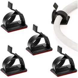 Adhesive USB Cable Organizer Car Wire Clip Fixer Holder Adjustable Cable Management Mount Clamp Network Office Cord Winder