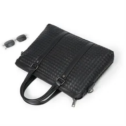 High quality men women fashion design laptop bag cross body shoulder handbags notebook Black business briefcase computer Messenger bags
