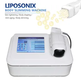 Liposonix portátil hifu alta intensidade focada por ultrassom de diminuição do corpo de perda de peso corporar redução de celulite de máquina queimadura de gordura rápida Remoção de gordura