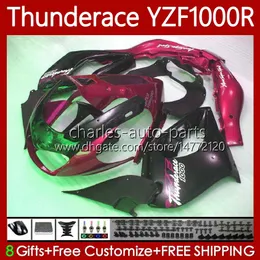 OEM Ciało dla Yamaha YZF1000R Thunderace YZF Black Red 1000R 1000 R 96-07 Bodywork 87NO.154 ZF-1000R 96 97 98 99 00 01 YZF1000-R 02 03 04 05 06 07 1996 2007 Zestaw odżywczych