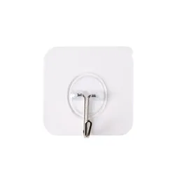 Double Sided Adhesive Wall Hooks Transparent Hooks On The Wall Self Adhesive Hook For Kitchen Bathroom Suction Cup Suc jllyic