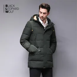 Blackleopardwolf Winter down jacket men coat winter Men's jackets Mid-length Hooded Warm Casual markers Parka BL-833 201114