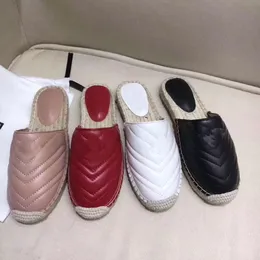 2022 Fashion Womens Chinelos Designer Sandálias de Alta Qualidade Últimas Mulheres Chinelos de Soles Grosso Softness e Conforto Senhoras Ao Ar Livre Tecelagem De Tecelagem Sapatos com Caixa