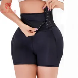 GUUDIA Butt Lifter Shapewear Body Shaper Shorts Vadderade trosor Control Trosor Sexiga Shapers Hip Enhancer Midjetränar Shapwear 201224