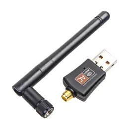 USB WiFi Adapter 5,8 GHz + 2.4 GHz Wi-Fi Odbiornik wysokiej prędkości 600Mbps Wi-Fi Bezprzewodowa karta sieciowa PC 802.11ac