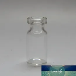 10st Liten drivande flaska Tiny Clear Tomt Wishing Glass Message Injektionsflaska med Cork Stopper 2ml Mini Containers