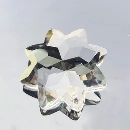 NOWOŚĆ Clear Octagonal Crystal Suncatcher Crystalier Kryształy Prisms Wiszące Ozdoba Organizacja Dekora