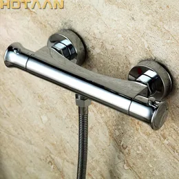 Free Shipping Thermostatic Shower Faucets Bathroom Thermostatic Mixer Hot And Cold Bathroom Mixer Mixing Valve Bathtub Faucet T200710