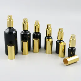 Refillable Perfume Pump Spray Bottle Aluminum Sprayer Atomizer Portable Cosmetic Container 10 15 20 30 ml 1 oz