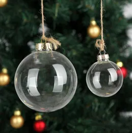 8 см Свадебные безделушка украшения Рождественские рождественские стеклянные шарики украшения рождественские шары чистое стекло свадебные шары рождественские украшения HH9-3531