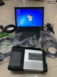 MB Star SD Connect C5 Diagnos Strumento Software SSD VEDIAMO D630 Laptop per automobili per auto 12V e 24V Pronti per lavorare