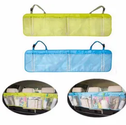 Large Auto Car Organizer Boot Bag Multifunction Foldable Trash Hanging Storage Organizers For Cars Seat Capacity Storages Pouch SN4375