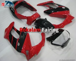 Honda Fairings Parts VTR 1000F 2005 VTR 1000 F Red Black Motorcycle Fairocingキットのためのカスタムロードボディ