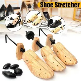 BSAID Unisex 1pcs Shoe Stretcher Wooden Shoes Tree Shaper Rack,Wood Adjustable Flats Pumps Boots Expander Trees Size S/M/L 220105