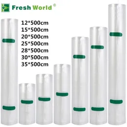 Worki do przechowywania packumal do przechowywania maszyny do pakowania Uszczelnianie BPA 3 Rolls / Set Vaccum Bag Rolls1