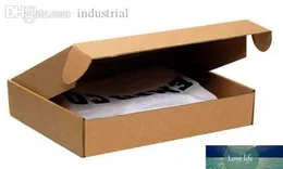 Wholesale-Wholesale 30pcs/lot Free shipping 21*13*3.5cm corrugated board clothes packaging box,shirt packaging box