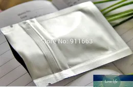 18cmx26cm*0.24mm,100pcs. Reclosable Zipper Bag Silver Aluminium Foil Bag,Self -Sealed Plastic Bag,