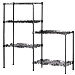 Changeable Assembly Floor Standing Carbon Steel Storage Rack Blacka03