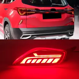 1Set Car LED REFCRECTOR TEAL LIGHT LIGHT BUMPER LIGHT LICE LIGH FOGLAME BRAKE LIGHT TURN SIGNAL for Kia Seltos 2019 2020 2021