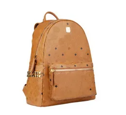 Designer Leather Backpack With Rivet Print For Men And Women High Quality Backpacks For School In 2 Sizes From Anly654 44.8 DHgate.Com
