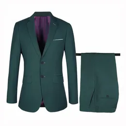 Armé Green Män Passar Notched Lapel Business Wedding Suits Blazer BrideGrum Custom Made Slim Fit Formell Tuxedos Bästa Man Prom Mens Jacka