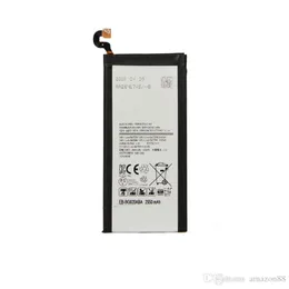 Nya ersättningsbatterier för Samsung Galaxy S6 G920A G920P G920T G920V EB-BG920ABE Högkvalitativ 200 st/parti