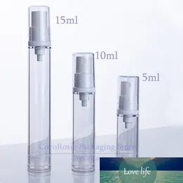 50pcs 15ml 10ml 5ml airless 펌프 병 스프레이 병 Emtpy 향수 병 리필 가능