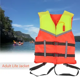 Adult Lifesaving Life Jacket Buoyancy Aid Boating Surfing Work Vest Clothing Swimming Marine Life Jackets Safety Survival Suit Outdoor Water