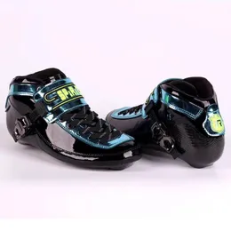 Sline Roller Paten Orijinal Profesyonel Ruh 2021 Hızlı Skate Boots Kaliteli Karbon Fiber Yarışma Hız Yarışı Boot1