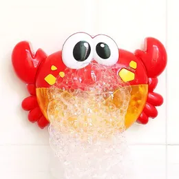 Bubble Crabs Music Детская ванна игрушки Детский бассейн плавательный ванна мыла автомат автоматический пузырь крабы лягушка музыкальная ванна машина LJ201019