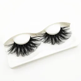 23 stilar 25mm 5d 8d Mink Eyelash Mink False Lashes Soft Naturliga tjocka Fake Eyelashes Extension Makeup Tools