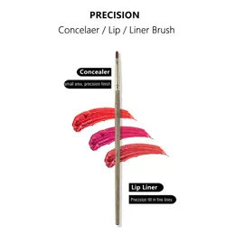 Ultra Precise Eye Liner Makeup Brush, Precise Fine Eye / Lip Concealer Liner Beauty Cosmetics Tools