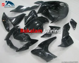 All Black Body Kit för Kawasaki Z1000 2007 2008 2009 Z 1000 07-09 07 08 09 ABS Custom Motorcycle BodyWorks Fairings Set