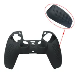 Ps5 Kontrolör PS5 Playstation 5 Yumuşak Silikon Kılıf Kapak Katı Renk Kontrolörü Tutma Kapak Antisilip ile Spot