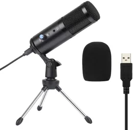 USB-mikrofon, kondensatormikrofoninspelning för dator PC Mac-fönster, mikrofon för spel, plugplay-datormikrofon föryoutube