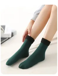 winter adult warm middle tube snow socks ladies plus velvet thick socks winters floor stockings womens fashion to keep warms