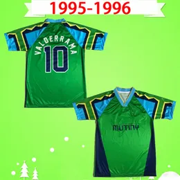 Tampa Retro 1995 1996 Bay Soccer Jerseys Green Vintage Klasyczne Koszule piłkarskie Butiny 95 96 # 10 Valderrana Najwyższej jakości dom