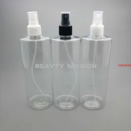 뷰티 미션 클리어 500ml 12 PCS 검은 색 / 투명 / 화이트 분무기 화장품 향수가있는 QUALTITY가있는 빈 플라스틱 분무기 병