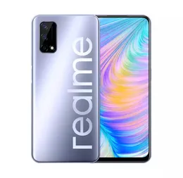 Original Realme Q2 5G mobiltelefon 4GB RAM 128GB ROM MTK 800U Octa Core Android 6,5 tums fullskärm 48mp Fingerprint ID Smart Cell Phone