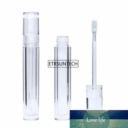 50pcs Empty 7.8ML Lipgloss Tubes Round Transparent Lip Gloss Tubes With Wand Empty Lip Gloss Tubes Clear F3864