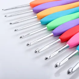 9pcs/set Hooks Needles Sewing Tools Weave Aluminium Knitting Needles Craft Yarn Crochet Hooks Sewing Needles DHL