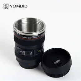 stainless steel SLR Camera EF24-105mm Coffee Lens Mug 1:1 scale caniam coffee mug creative gift 220311