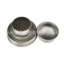 304 Stainless Steel Mason Jar Lid Silicone Sealing Plug 70mm Caliber Shaker Lids Rust Proof Drinkware Cover 4 6yt M2