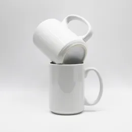 11oz昇華セラミックスマグカビアスのコーヒーカップとハンドルDIY印刷印刷